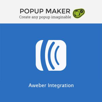 Popup-Maker-Aweber-Integration