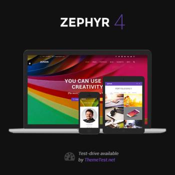 Zephyr-Material-Design-Theme